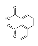 3-ethenyl-2-nitrobenzoic acid结构式