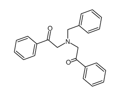 benzyl-diphenacyl-amine Structure