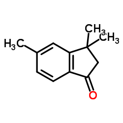 3,3,5-Trimethyl-1-indanone结构式