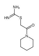 S-(2-oxo-2-piperidino-ethyl)-isothiourea Structure