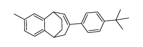 7-(4-(tert-butyl)phenyl)-2-methyl-6,9-dihydro-5H-5,9-ethanobenzo[7]annulene Structure