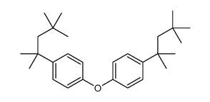 bis(4-(1,1,3,3-tetramethylbutyl)phenyl) ether structure