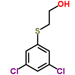 3,5-二氯苯硫代乙醇结构式