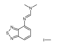 N'-(2,1,3-benzothiadiazol-4-yl)-N,N-dimethylmethanimidamide,iodomethane Structure