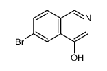 6-bromoisoquinolin-4-ol structure