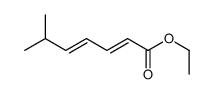 6-Methyl-2,4-heptadienoic acid ethyl ester structure