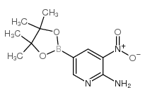 2-amino-3-nitropyridine-5-boronic acid Structure