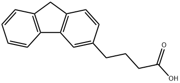 4-(9H-fluoren-3-yl)butanoic acid structure