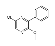 5-chloro-2-methoxy-3-phenyl-pyrazine Structure