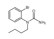 1-(2-bromophenyl)-1-(butyl)urea Structure