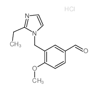 3-(2-Ethyl-imidazol-1-ylmethyl)-4-methoxy-benzaldehyde hydrochloride picture