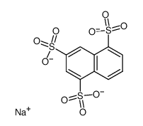 trisodium 1,3,5-naphthalenetrisulfonate Structure
