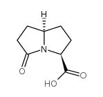 1H-Pyrrolizine-3-carboxylicacid,hexahydro-5-oxo-,trans-(9CI) structure