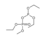 diethoxyphosphanyl ethyl methyl phosphate结构式