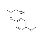 2-(4-methoxyphenoxy)butan-1-ol Structure