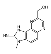 (2-amino-3-methylimidazo[4,5-h]quinoxalin-8-yl)methanol结构式