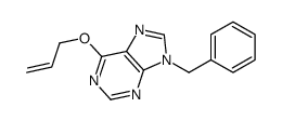 9-benzyl-6-prop-2-enoxypurine结构式