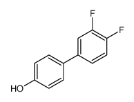 4-(3,4-difluorophenyl)phenol结构式