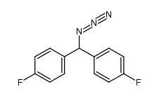 4,4'-(azidomethylene)bis(fluorobenzene)结构式