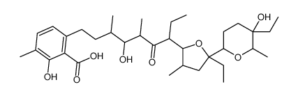 Lasalocid Structure