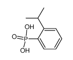 2-isopropylphenylphosphonic acid Structure