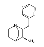 (2R,3S)-3-amino-2-((3-pyridinyl)methyl)-1-azabicyclo[2.2.2]octane Structure