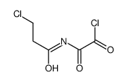 2-(3-chloropropanoylamino)-2-oxoacetyl chloride结构式