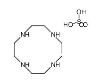 1,4,7,10-四氮杂环十二烷基硫酸酯结构式