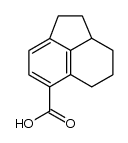 carboxy-6 tetrahydro-2a-3,4,5 acenaphtene结构式