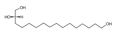 (2S)-1,2-16-hexadecanetriol结构式