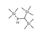 (bis(trimethylsilyl)methyl)(trimethylsilyl)phosphine结构式