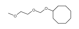 2-(methoxyethoxy)methyl cyclooctyl ether结构式