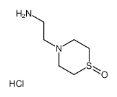 2-(1-Oxido-4-thiomorpholinyl)ethanamine hydrochloride (1:1)结构式