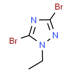 3,5-Dibromo-1-ethyl-1H-1,2,4-triazole structure