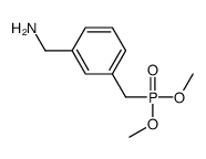 (3-Aminomethyl-benzyl)-phosphonic acid dimethyl ester structure