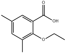 2-Ethoxy-3,5-dimethylbenzoic acid structure