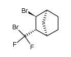 exo-2-(bromodifluoromethyl)-endo-3-bromobicyclo[2.2.1]heptane结构式