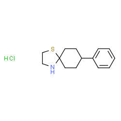 8-Phenyl-1-thia-4-azaspiro[4.5]decanehydrochloride Structure