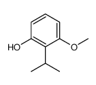 3-methoxy-2-propan-2-ylphenol结构式