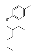 1-(2-ethylhexylsulfanyl)-4-methylbenzene Structure