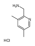 (3,5-dimethylpyridin-2-yl)Methanamine hydrochloride结构式