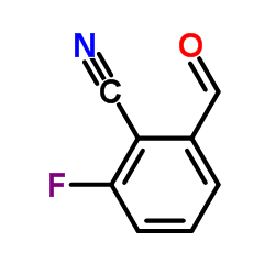 2-Fluoro-6-formylbenzonitrile Structure