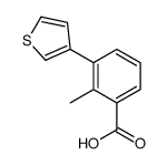 2-methyl-3-thiophen-3-ylbenzoic acid Structure