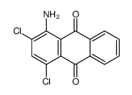 1-amino-2,4-dichloroanthraquinone structure