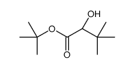 2-Methyl-2-propanyl (2R)-2-hydroxy-3,3-dimethylbutanoate Structure