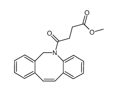 methyl 4-(dibenzo[b,f]azocin-5(6H)-yl)-4-oxobutanoate Structure