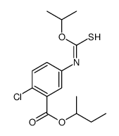 butan-2-yl 2-chloro-5-(propan-2-yloxycarbothioylamino)benzoate Structure