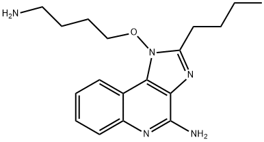 苄基(4-((4-氨基-2-丁基-1H-咪唑并[4,5-C]喹啉-1-基)氧基)丁基)氨基甲酸酯图片