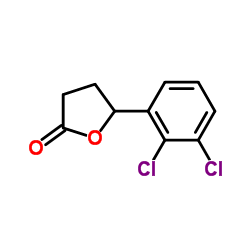 5-(2,3-Dichlorophenyl)dihydro-2(3H)-furanone结构式