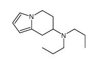 7-N,N-dipropylamino-5,6,7,8-tetrahydroindolizine Structure